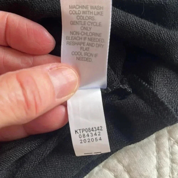 NWT JJill  Long Tunic Top Womens XLP Black Stretch Knit Lagenlook Capsule Chic - Picture 10 of 17